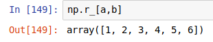 numpy中的np.c_和np.r_-机器在学习