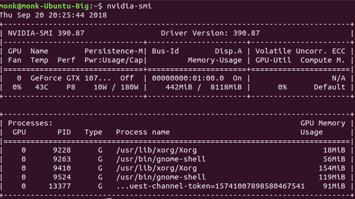 (亲测可用)Ubuntu 18.04+ NVIDIA显卡GeForce GTX 1070ti+CUDA9.0搭建tensorflow-gpu深度学习环境-机器在学习